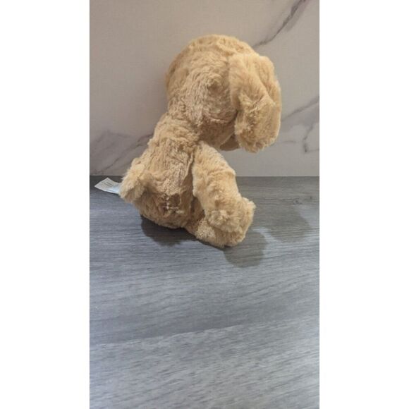 Cloud Island Plush Dog stuffed animal toy  Tan Rattle Soft & Cuddly For Kids 8" - Picture 3 of 9